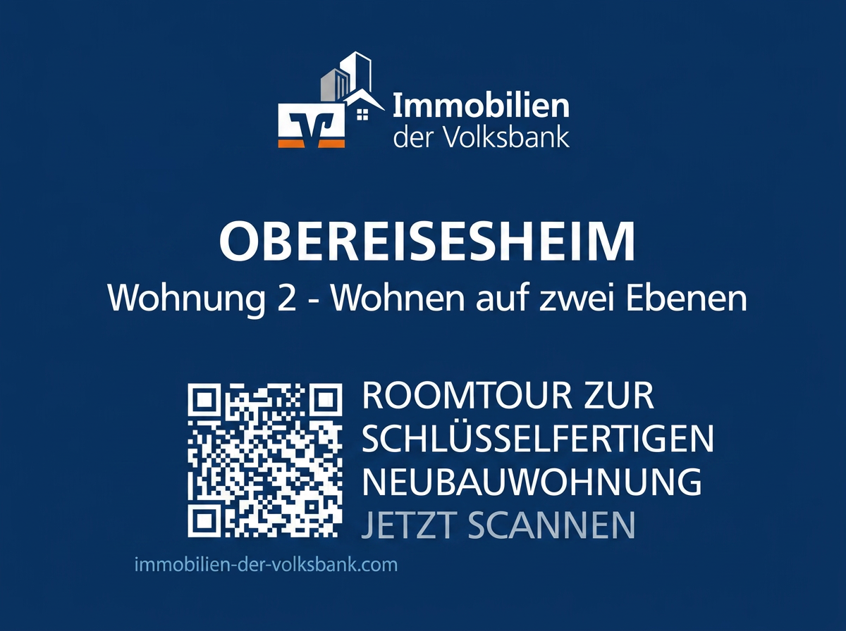 Erstbezug: Moderne 4 Zimmerwohnung in Obereisesheim mit Einbauküche