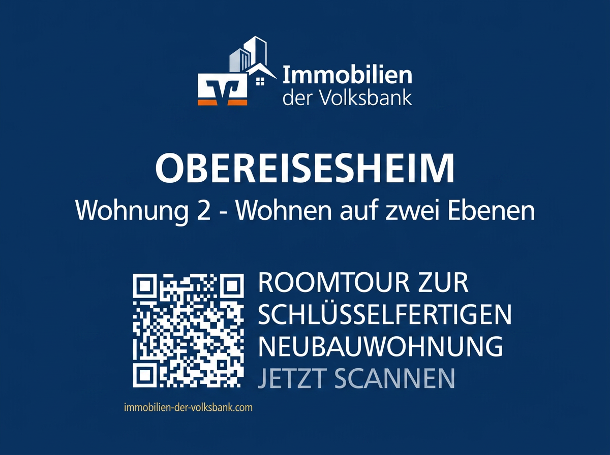 Erstbezug: Moderne 4 Zimmerwohnung in Obereisesheim mit Einbauküche